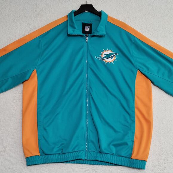 GIII Miami Dolphins NFL‎ Jacket Men's Size XL Full Zip Embroidered Logo - Picture 3 of 16